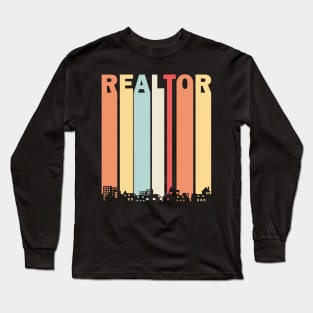 Retro Realtor Long Sleeve T-Shirt
